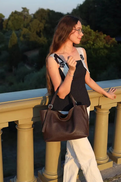 Melissa Handbag Chocolate Brown