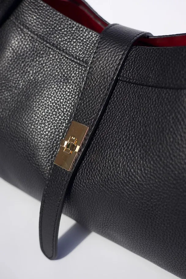 Kira Structured Tote Bag Black | Black