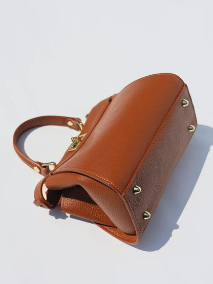 Lira Handbag Camel Brown