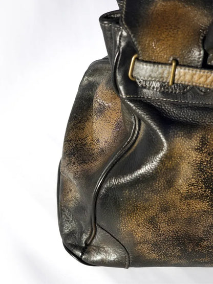 Siena Washed Calfskin Handbag Limited Edition | Patina Black