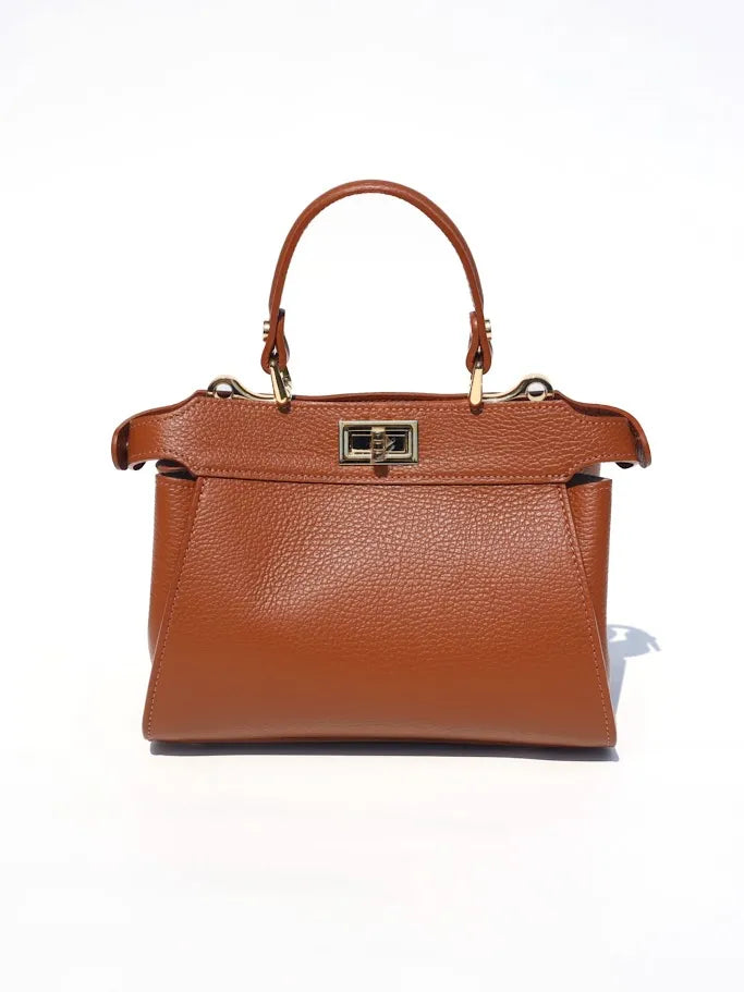 Lira Handbag Camel Brown