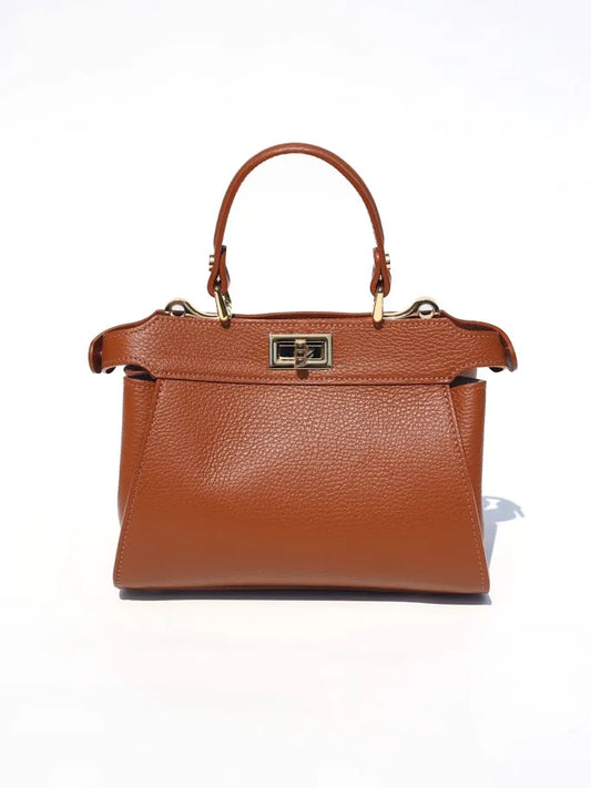 Lira Handbag Camel Brown