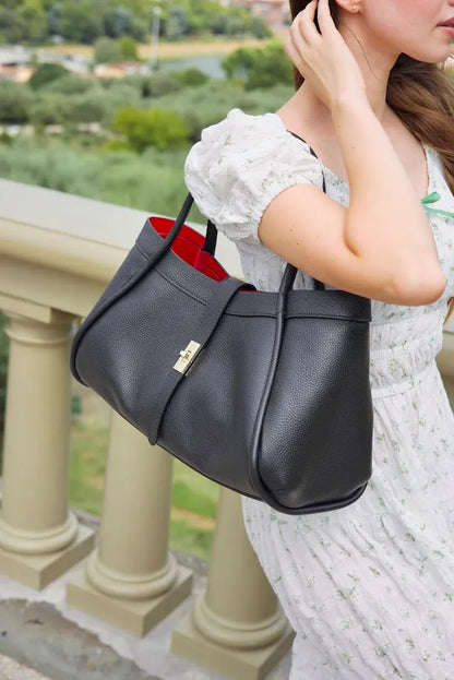 Kira Structured Tote Bag Black | Black