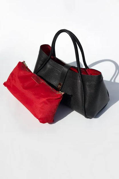 Kira Structured Tote Bag Black | Black