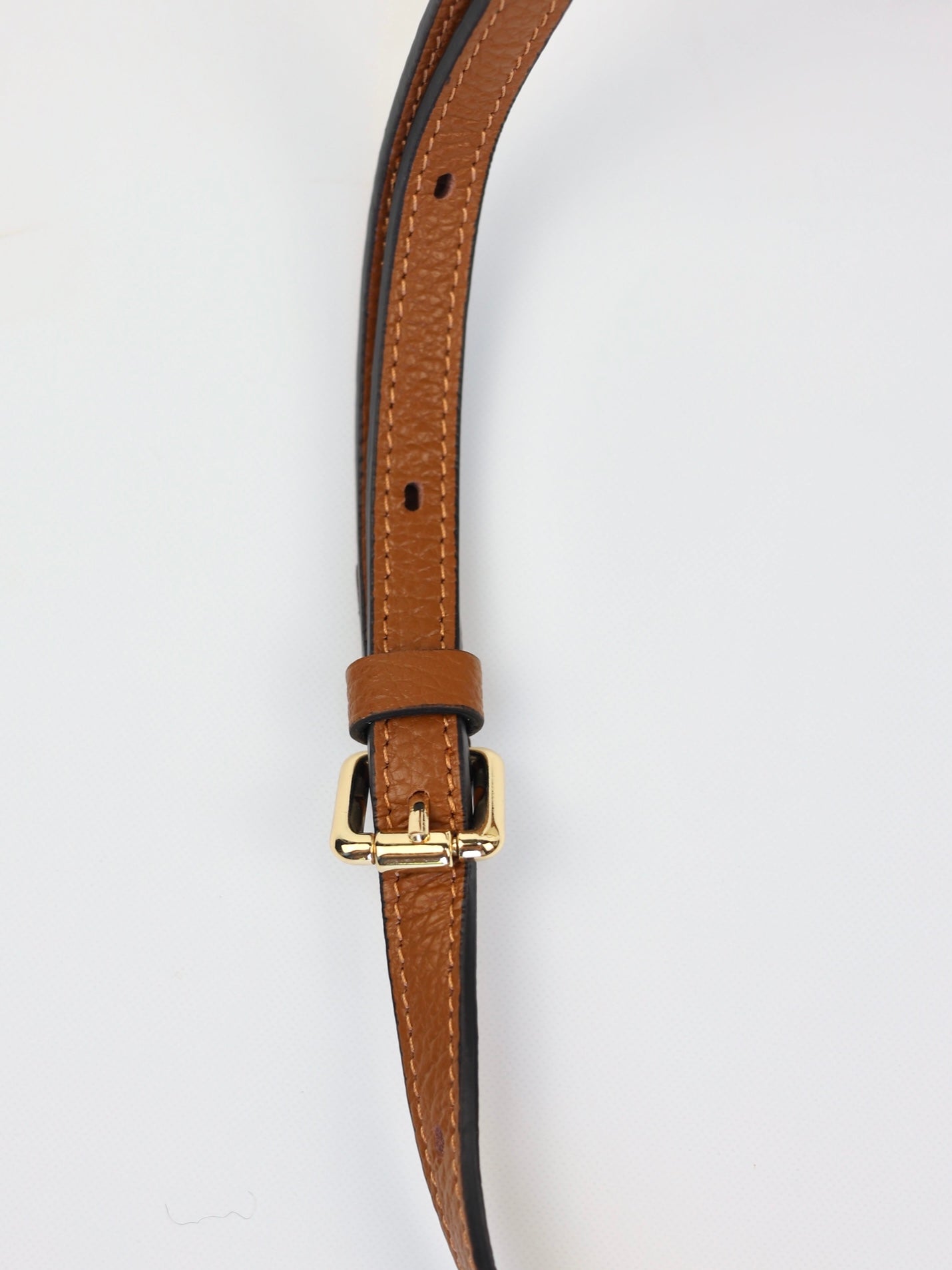 Sandra Vanity Leather Handbag in Cream and Camel Brown