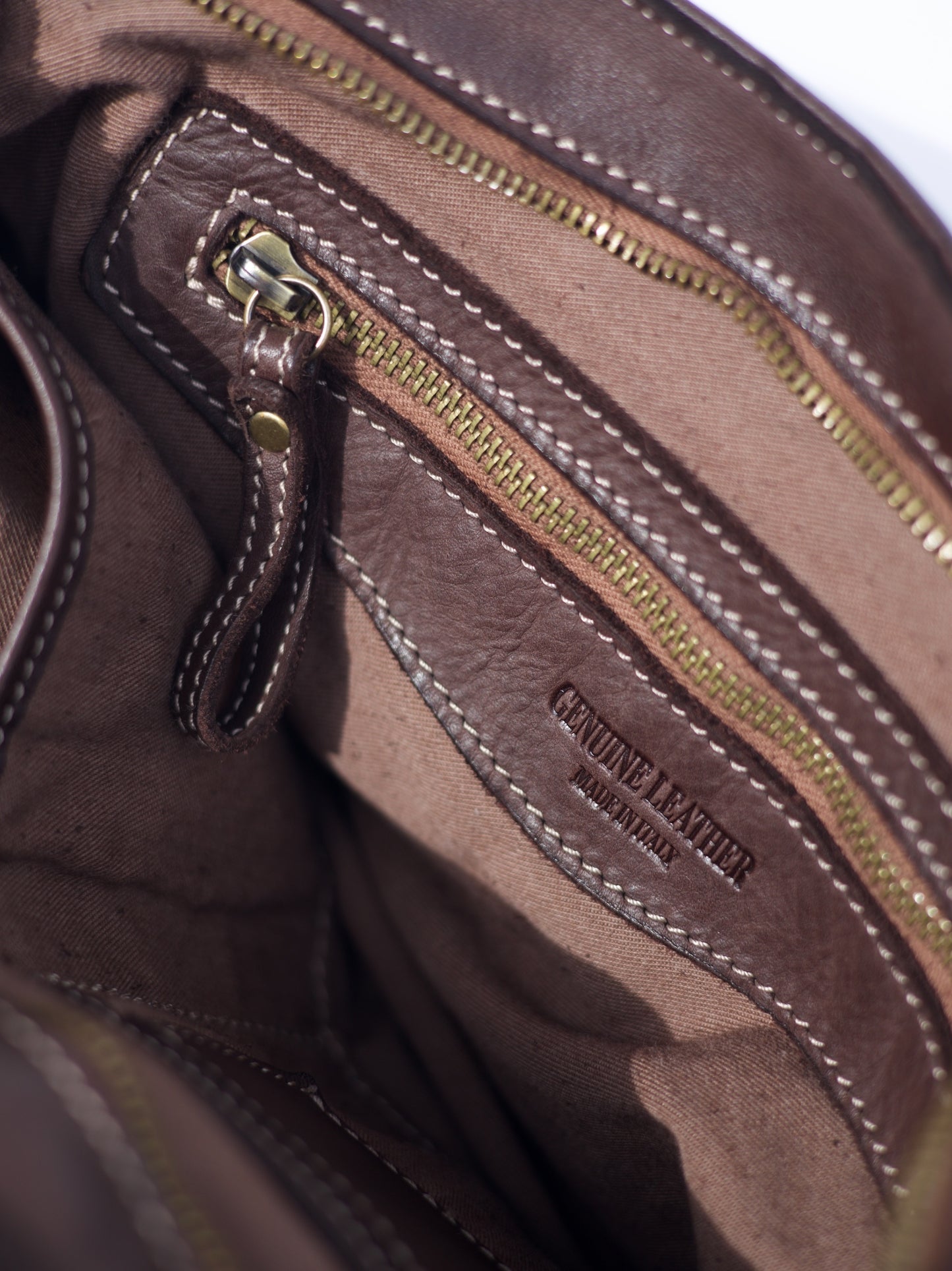 Handwoven Leather Crossbody Clutch